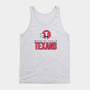 Defunct Wichita Falls Texans Basketball 1988 Tank Top